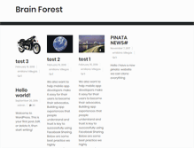 Tablet Screenshot of brain-forest.com